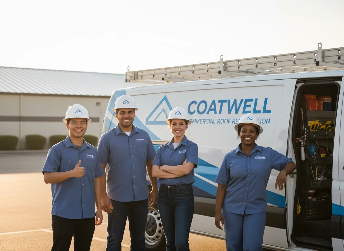 Commercial roof coating company in Nashotah, WI